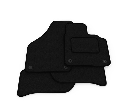 Tailored black floor - floor, mats