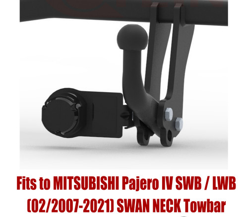 Swan tow bar - tow, mitsubishi
